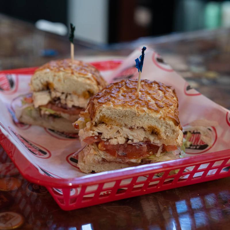 menu item 22 of 44, #24 The Jail Bird Sandwich