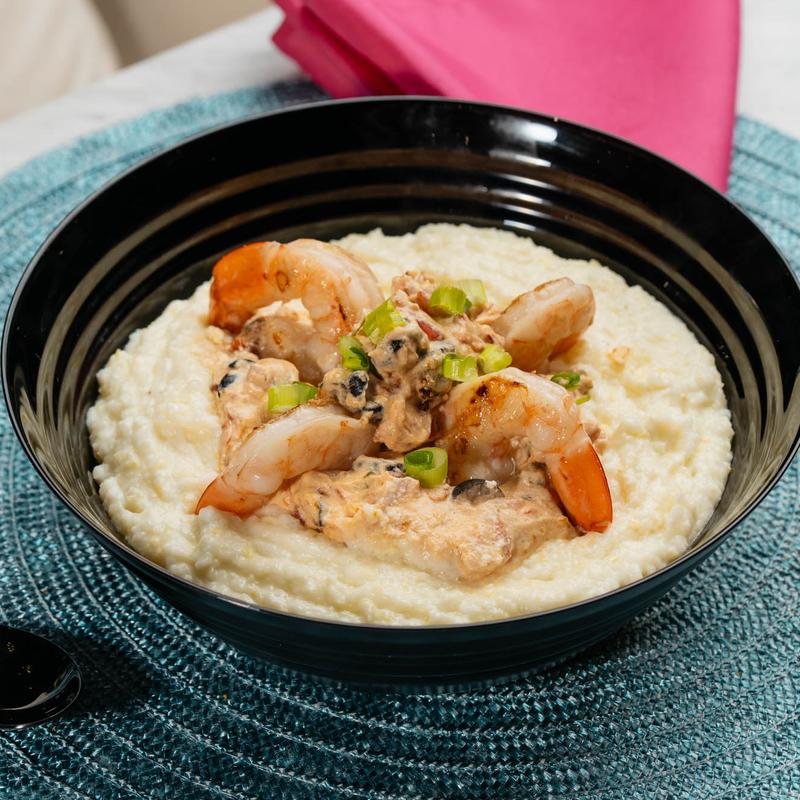 menu item 4 of 7, Chef’S Low Country White Cheddar Shrimp & Grits