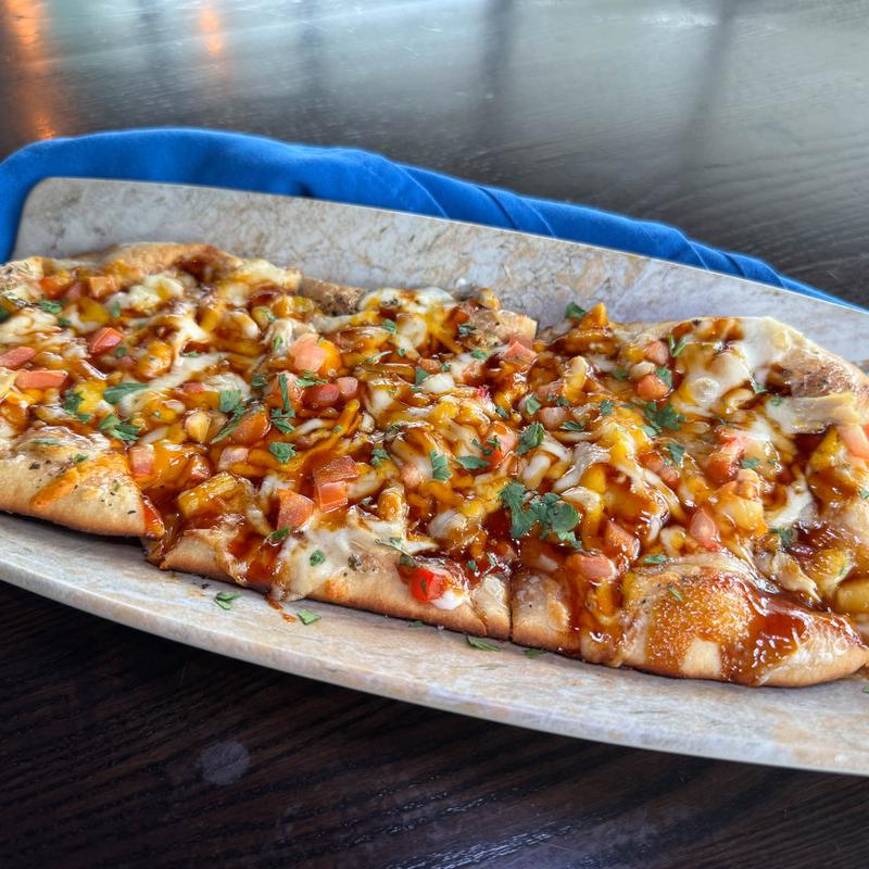 menu item 6 of 26, Island Chicken Flatbread