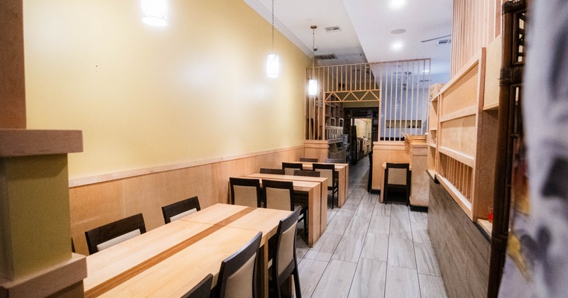 Interior seating space