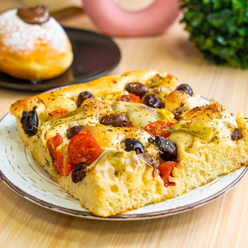 Housemade Topped Focaccia Bread (V) photo