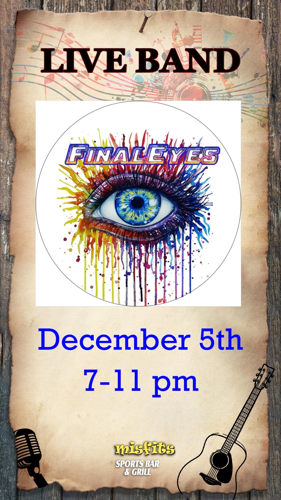 Final Eyes event photo