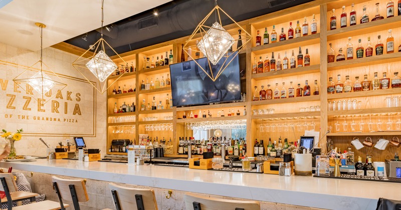 Interior bar area