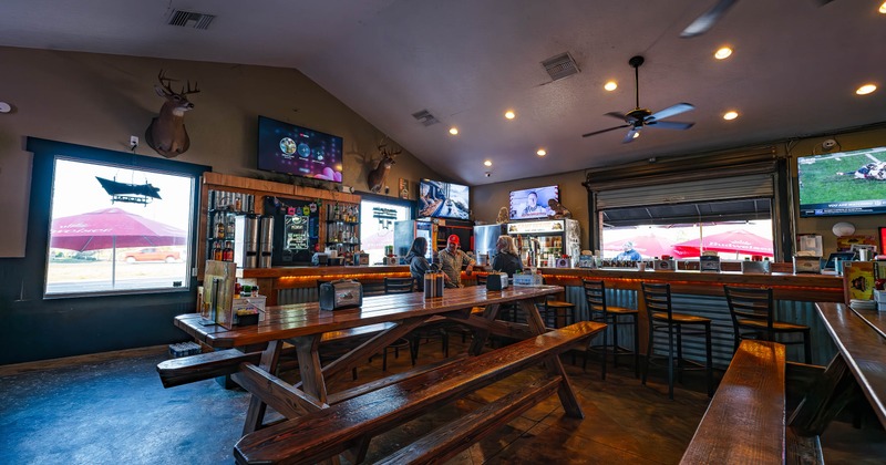 Interior, main dining area