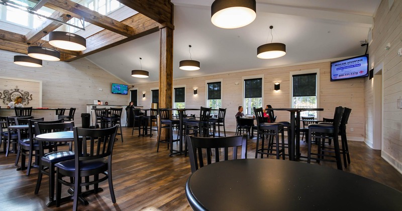 Interior, seating area