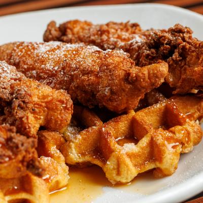 Chicken and Waffles.