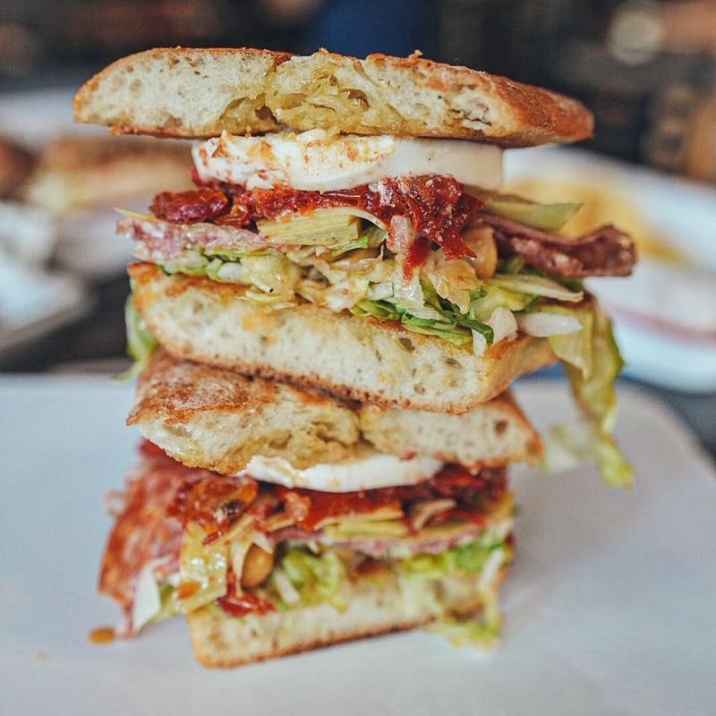 Gates Chopped Greek Sando photo