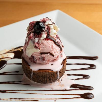 Brownie Sundae.