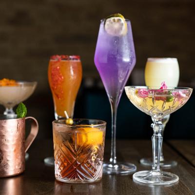 Various cocktail drinks