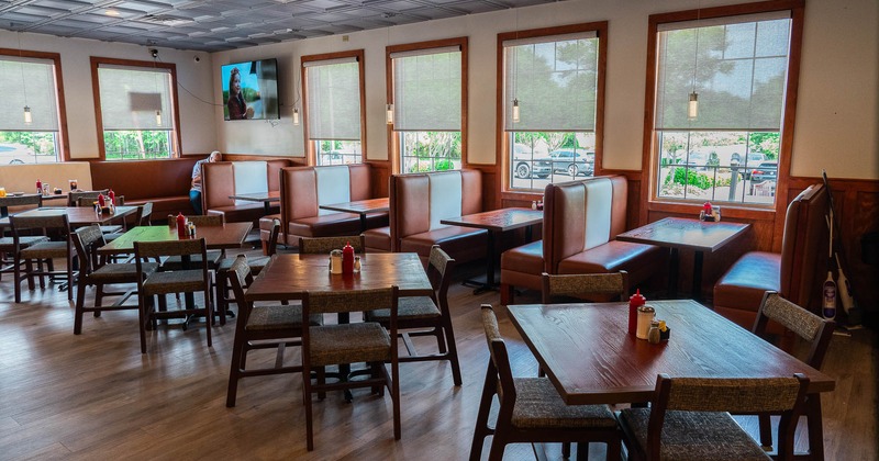 Interior, main dining area