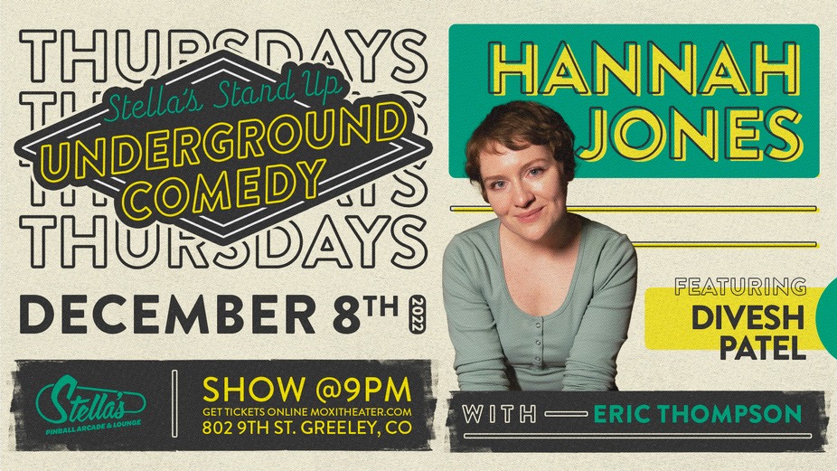 Stella's Stand Up Underground Comedy Showcase: Hannah Jones event photo