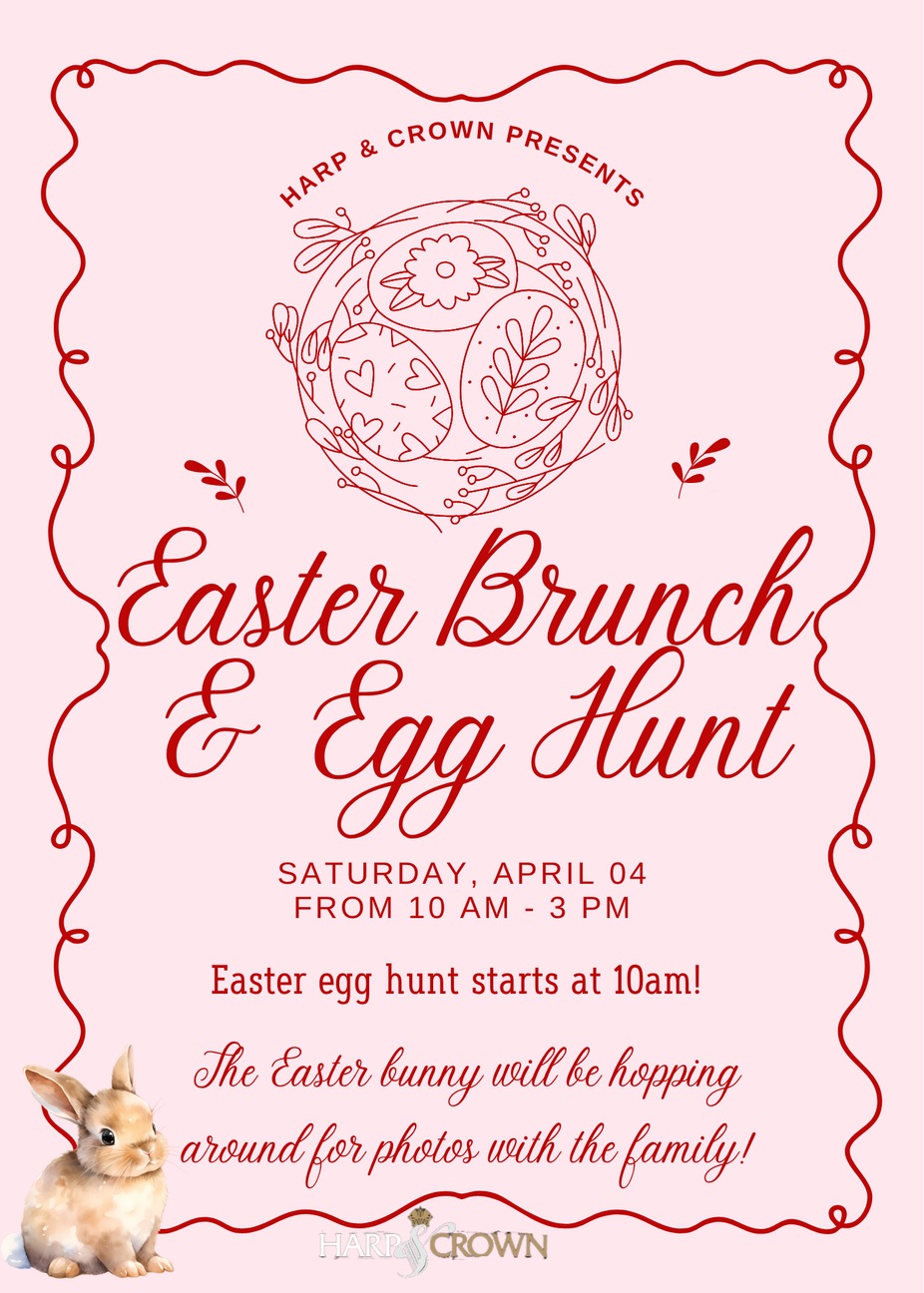 Easter Brunch & Egg Hunt at Harp & Crown! event photo