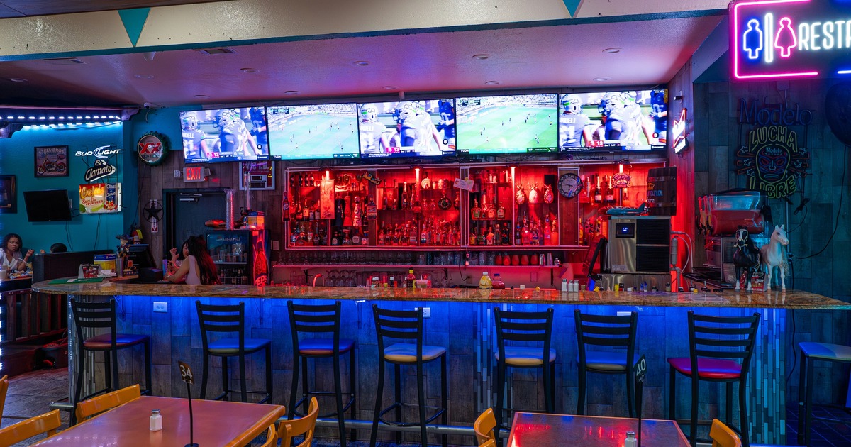 Interior, bar area