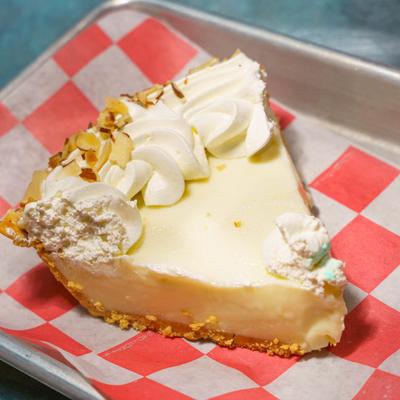 Key Lime Pie, served