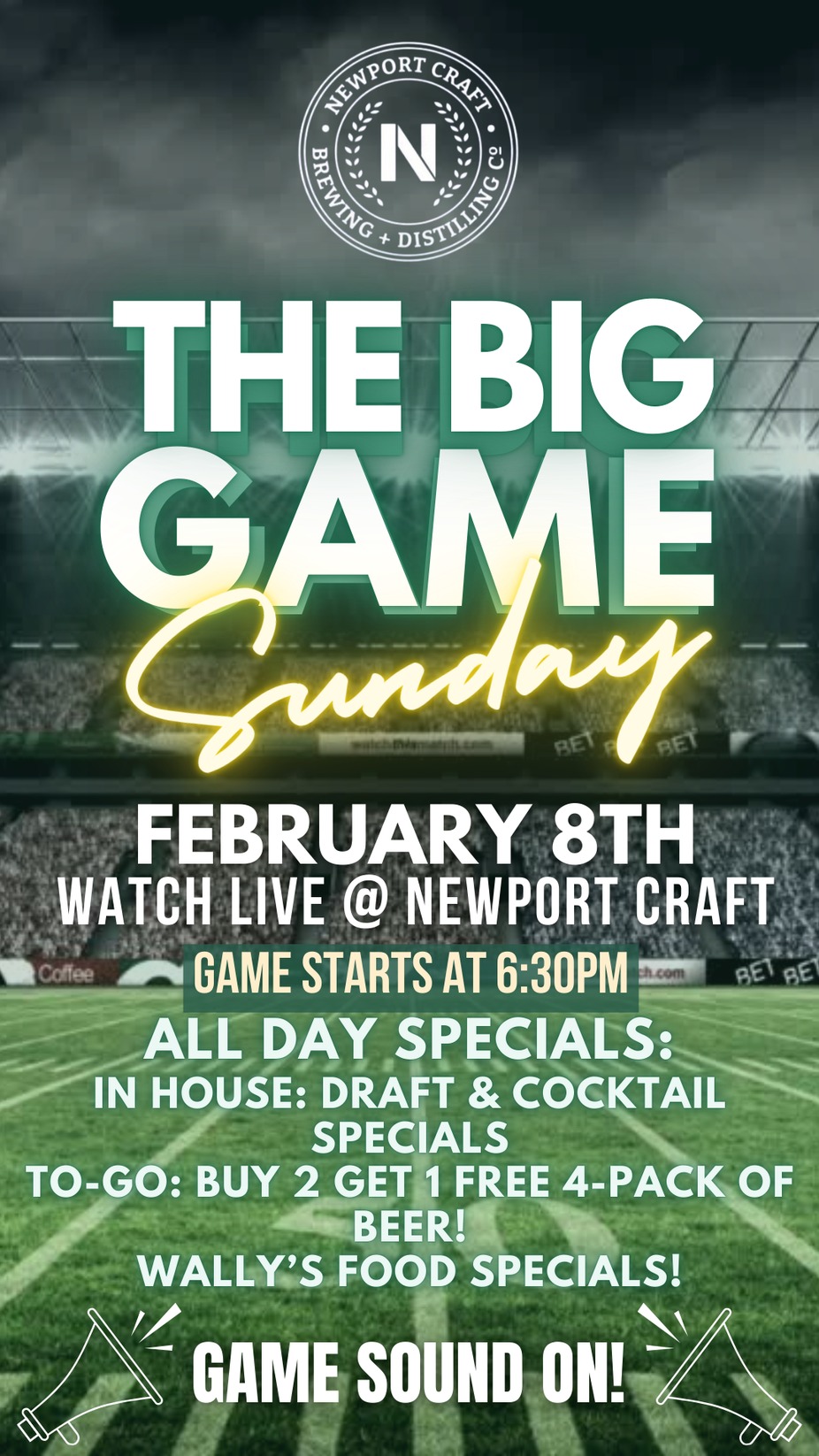 The Big Game Watch Party! event photo