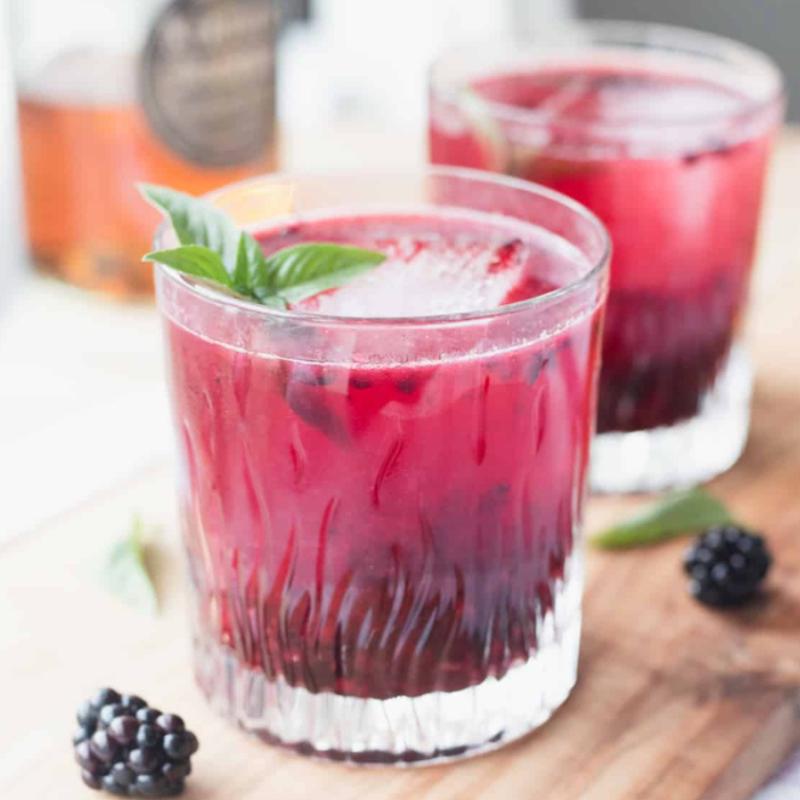 Bourbon Berry Smash photo