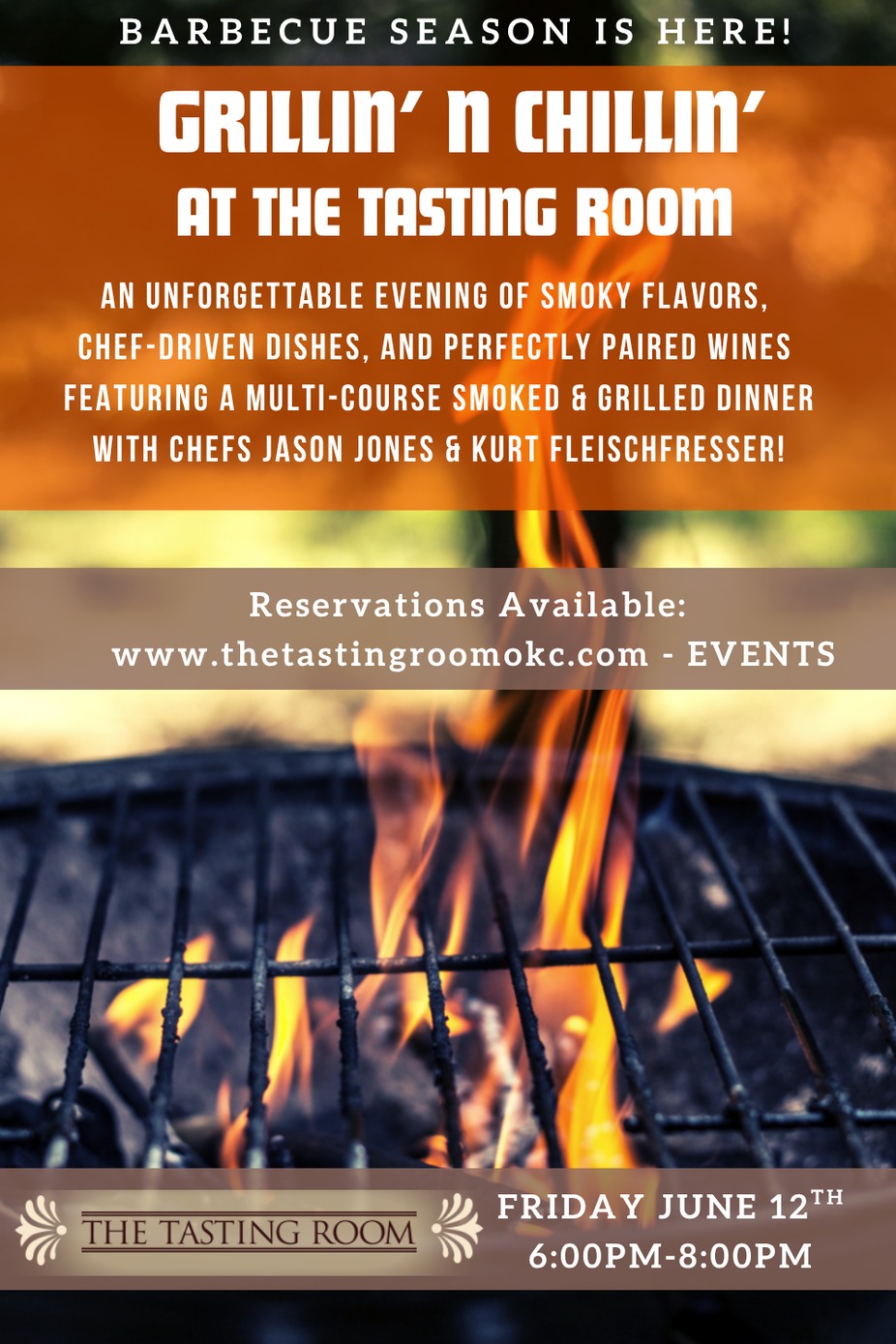 Grillin' n' Chillin' at The Tasting Room event photo