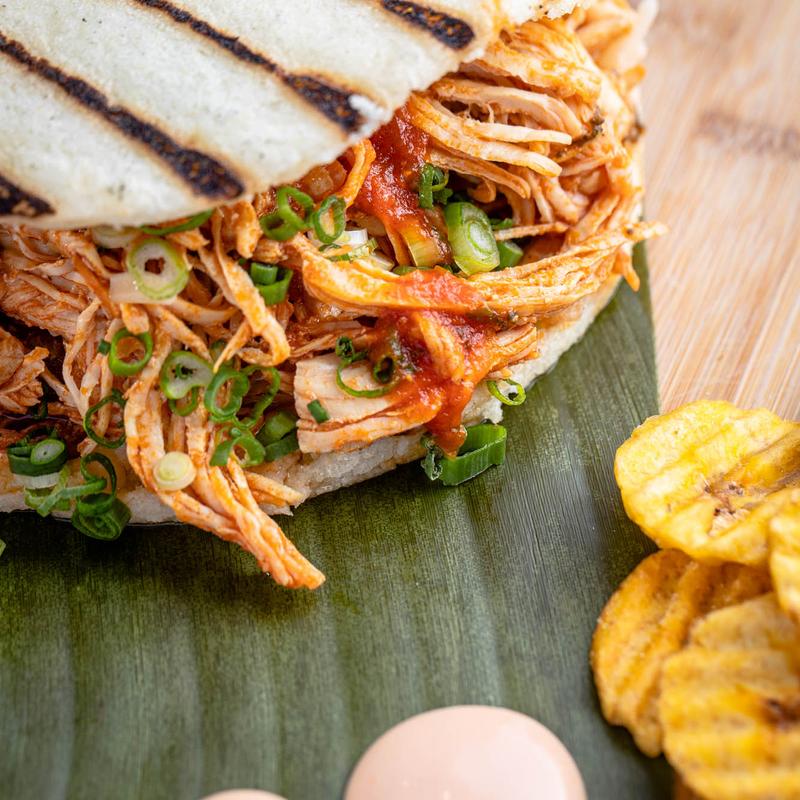 Arepa Desmechada photo