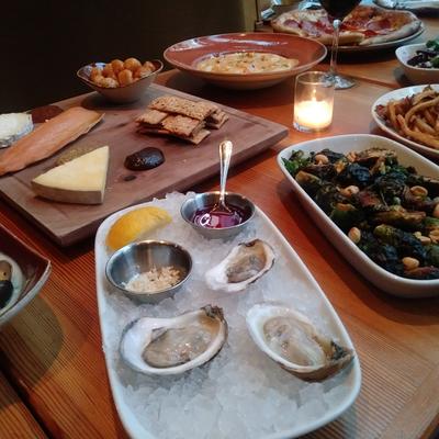 Table filled with a variety of dishes ready to be enjoyed