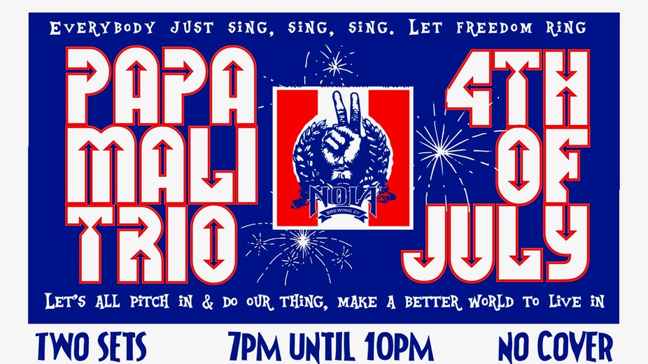 FREE LIVE MUSIC: Papa Mali Trio event photo
