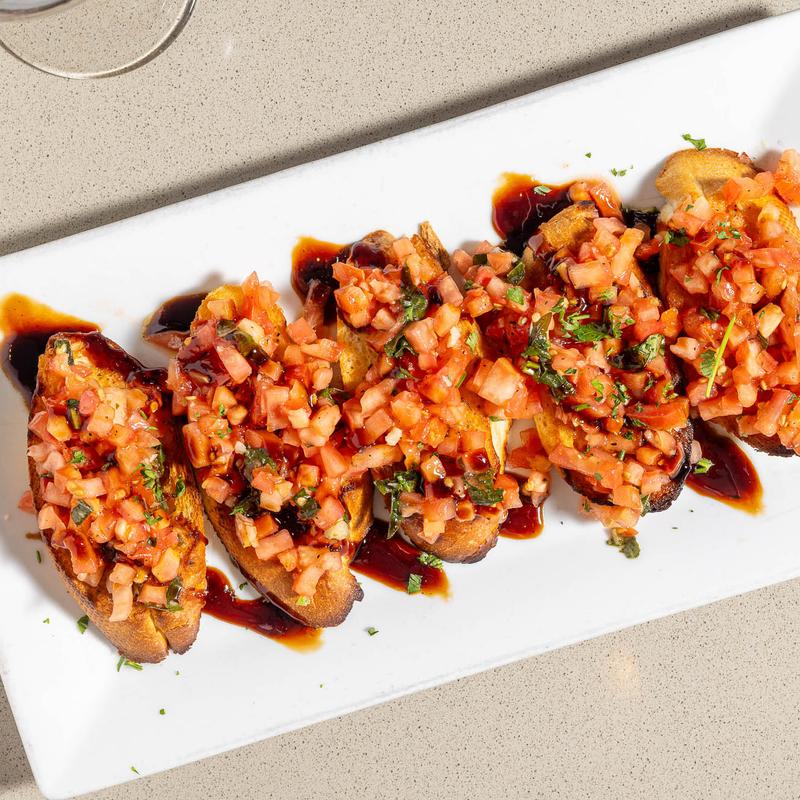menu item 5 of 16, Bruschetta