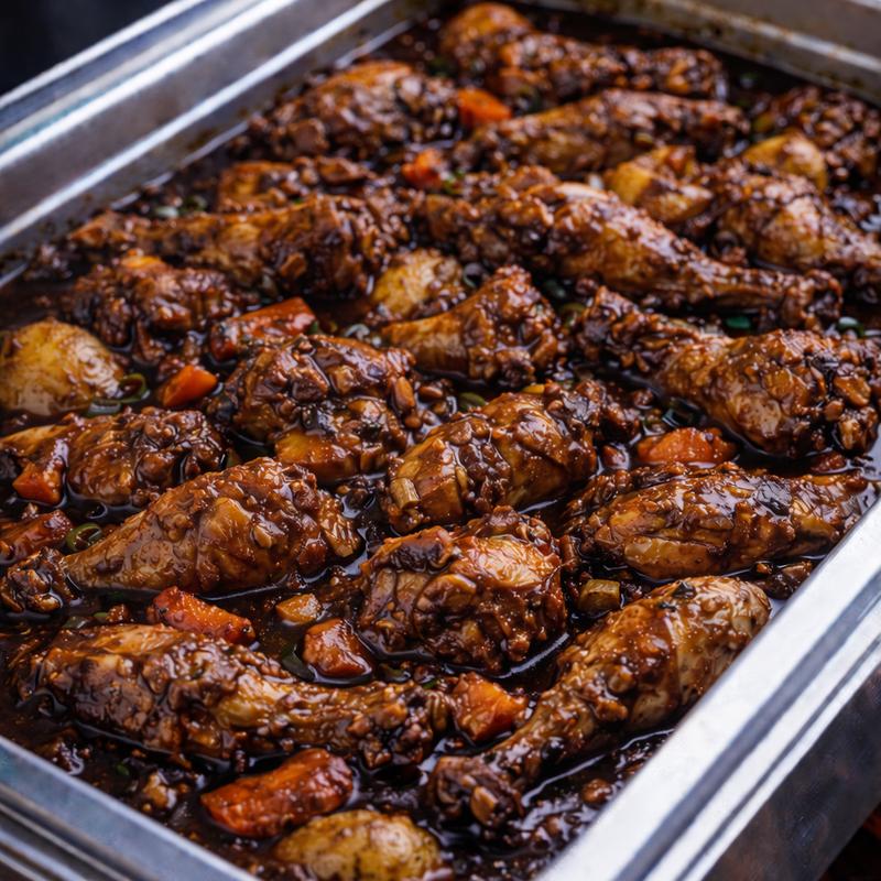 Brown Stew Chicken photo