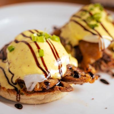 Duck Confit Benny.