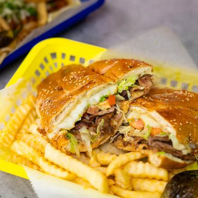 Torta with a choice of filling.