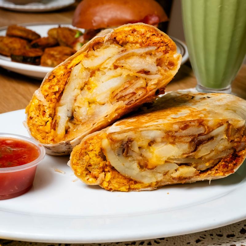 menu item 2 of 10, Breakfast Burrito