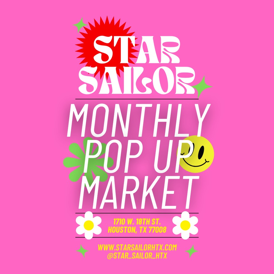 Pop Up Market at Star Sailor!! event photo