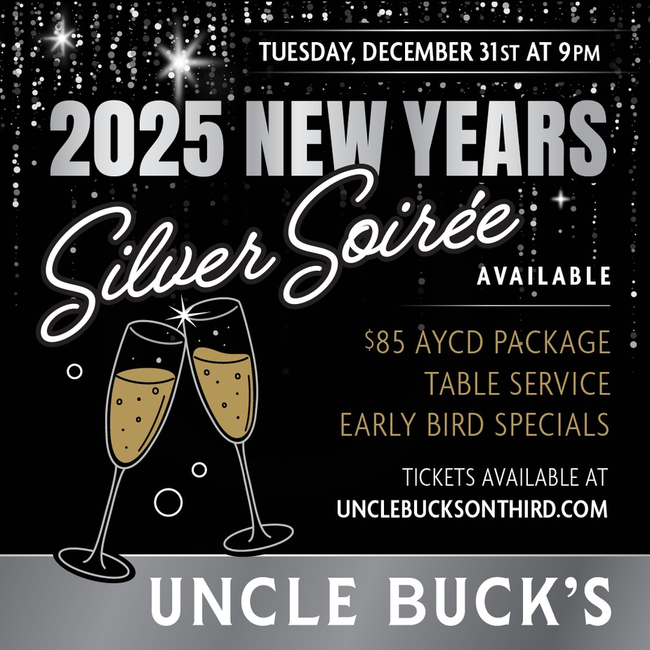 Uncle Buck's Silver Soiree NYE Party event photo