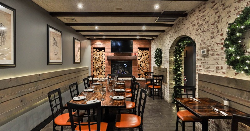 Restaurant dining area