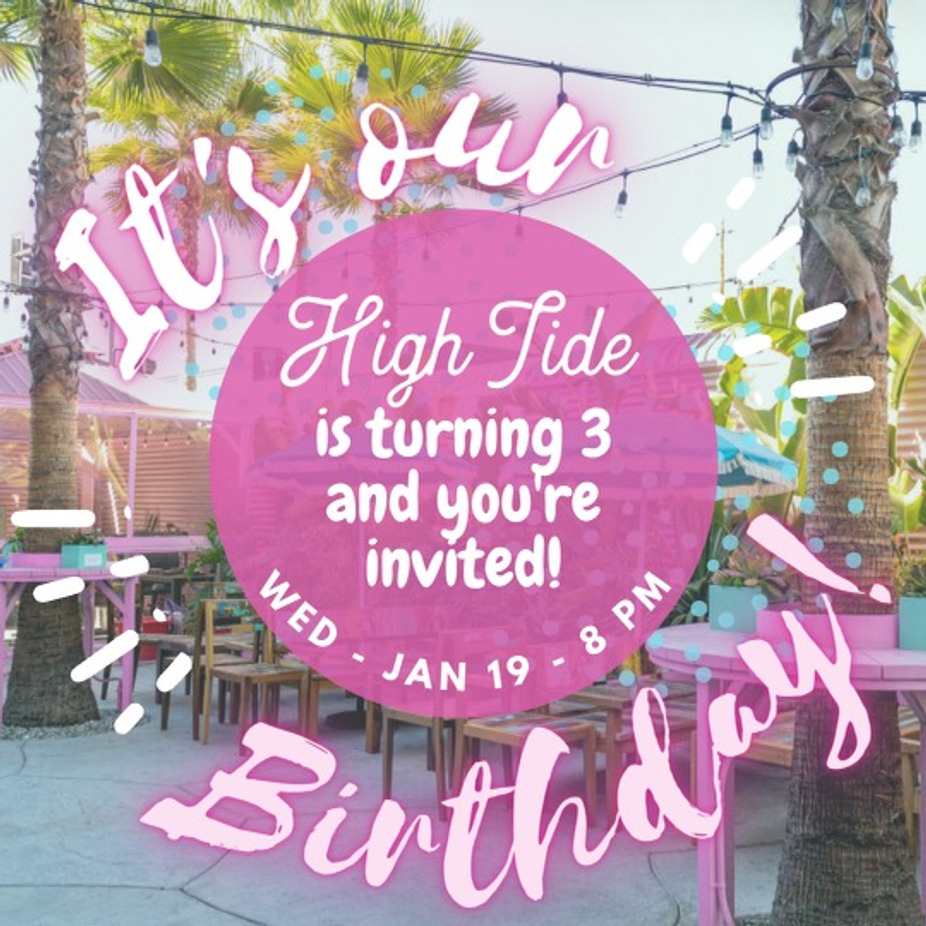 High Tide 3rd Anniversary event photo