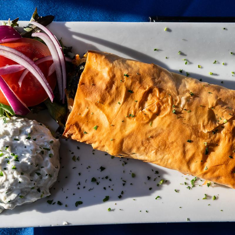 menu item 1 of 22, Spanakopita