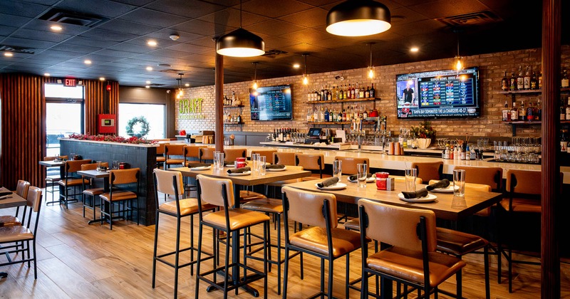 Interior, main dining area