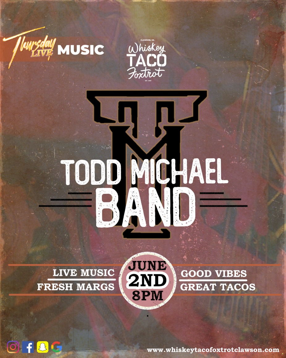 Thursday Live with the Todd Michael Band! event photo