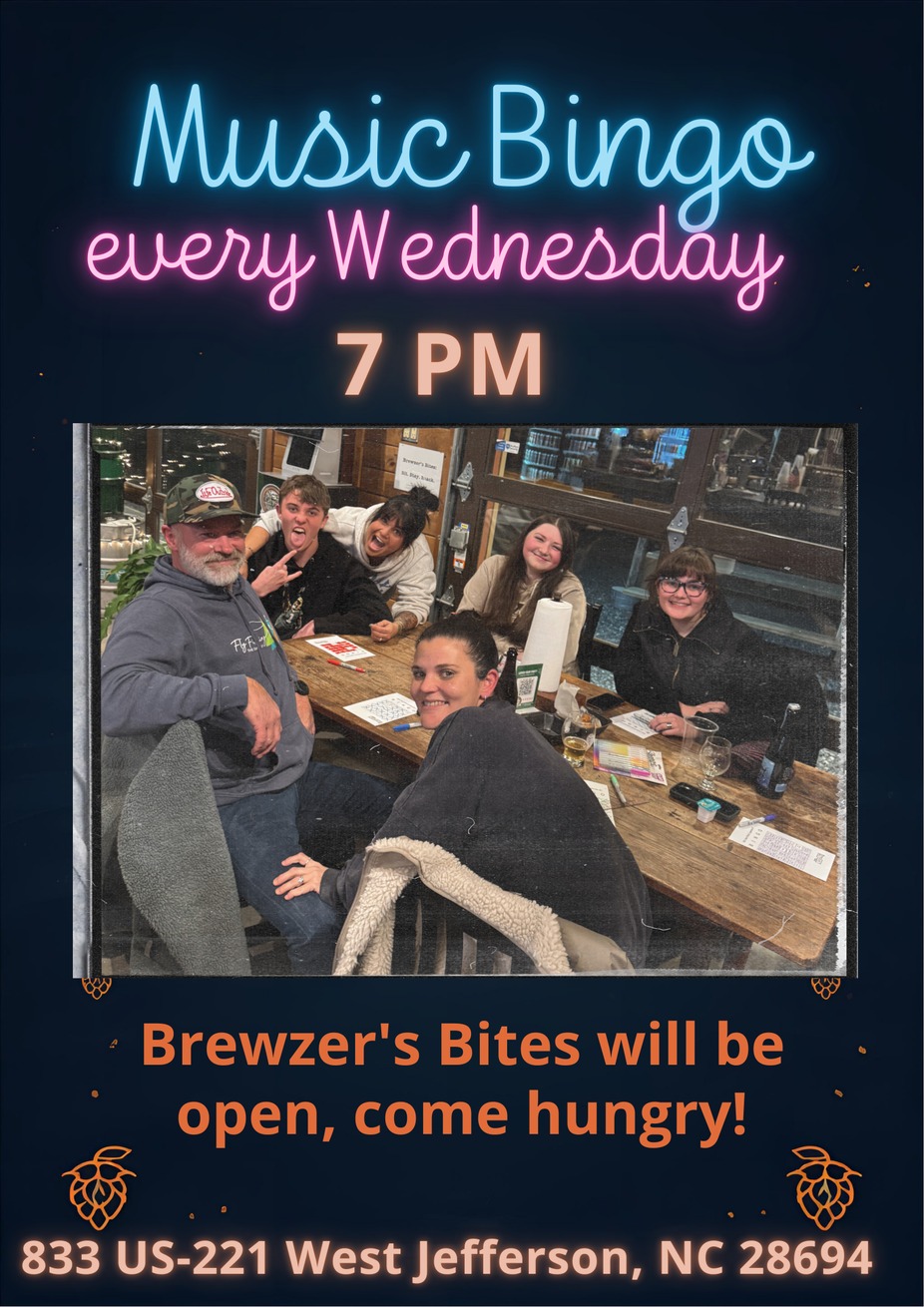 Music Bingo Wednesday! Taproom location event photo