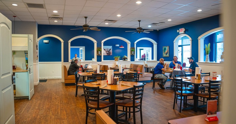 Interior, dining room