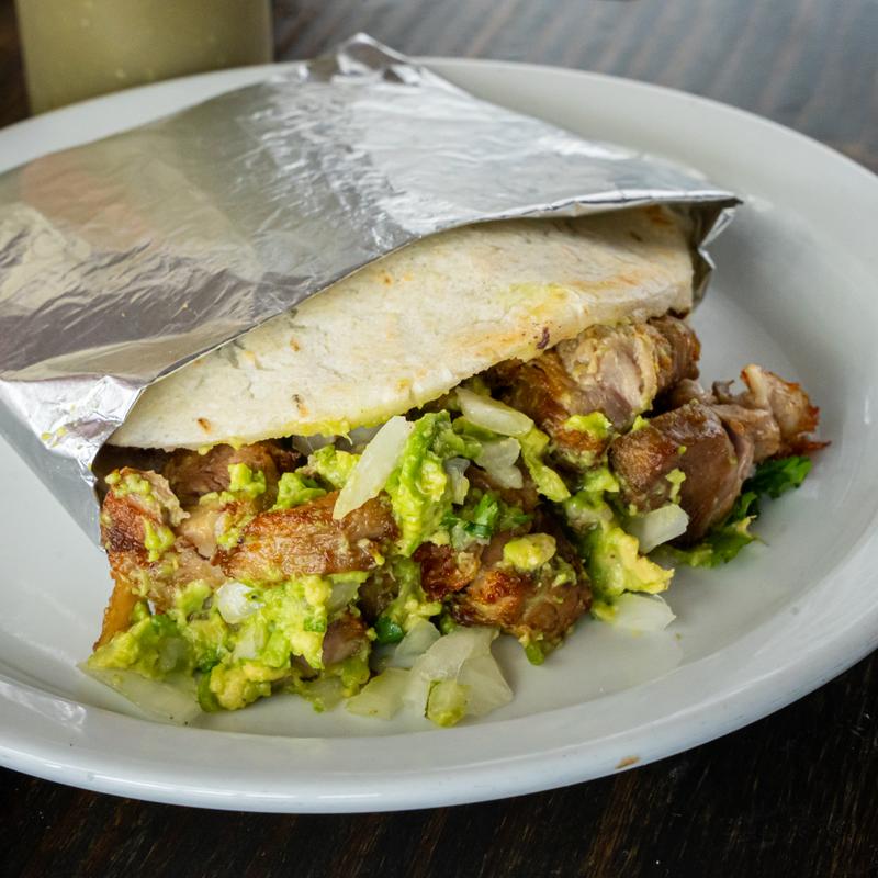 Arepa Carnitas Rellena photo