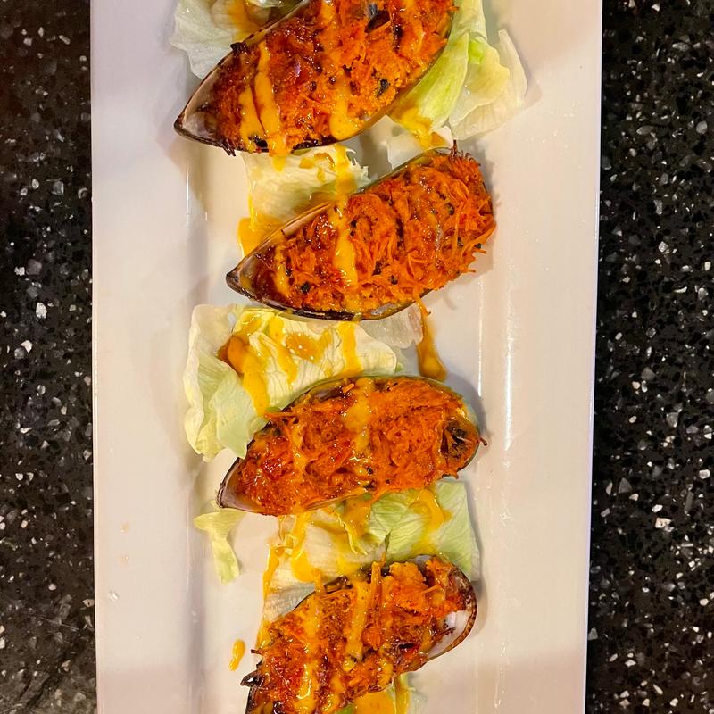 Baked Green Mussel photo