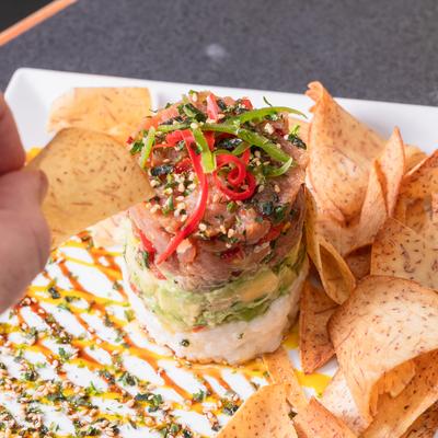 Ahi-Mango-Avo Tower.