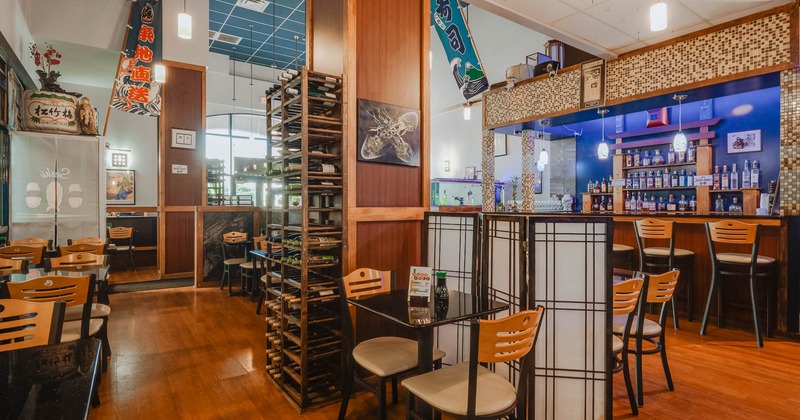 Interior, dining area