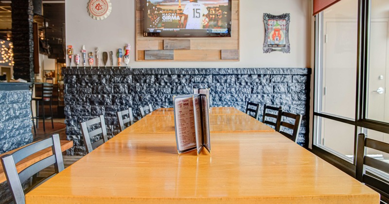 Interior, diner table