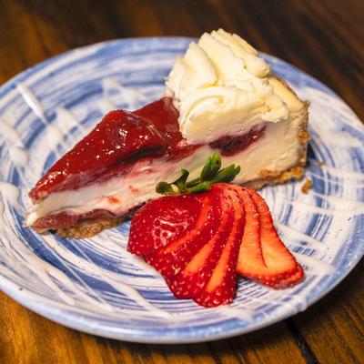 Strawberry Cheesecake.
