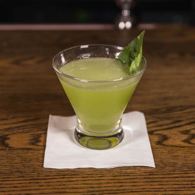 Hendricks Basil Smash Martini.