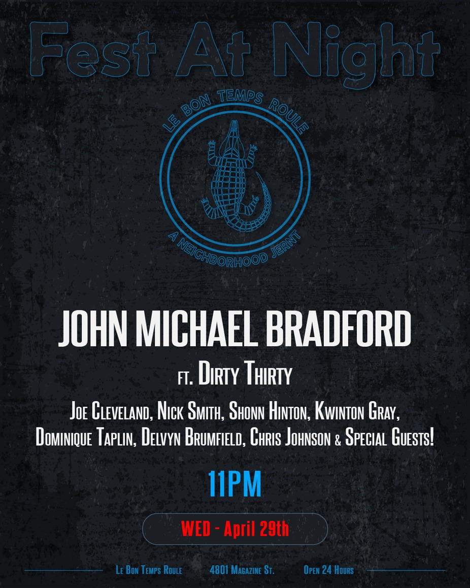 John Michael Bradford ft. Dirty Thirty event photo