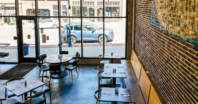 Interior, dining area