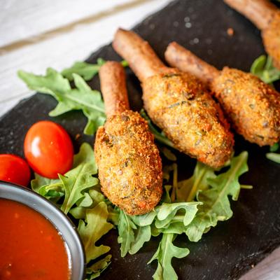 Vegetable Lollipops.