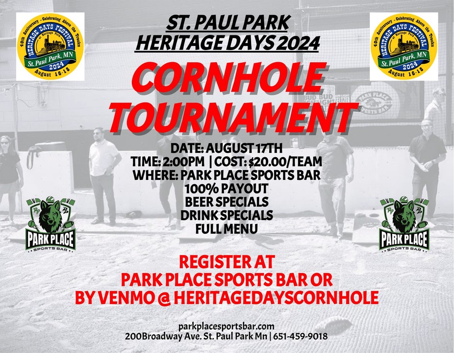 Park Place Heritage Days Cornhole Tournament event photo