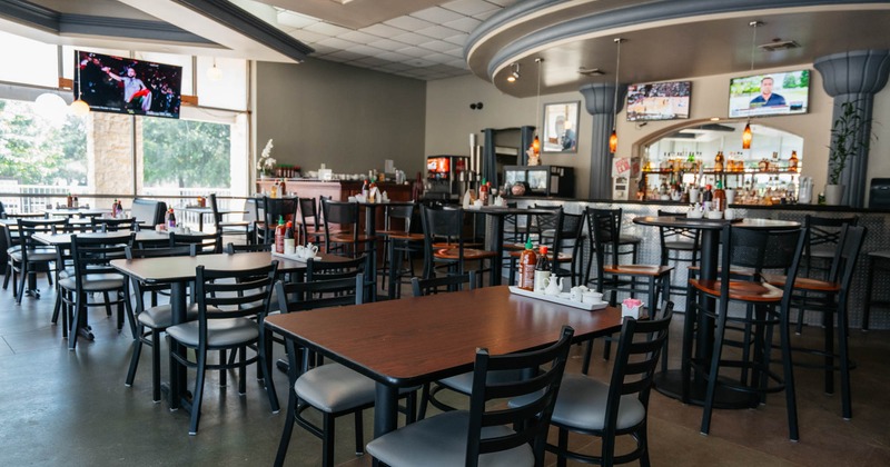 Interior, dining area